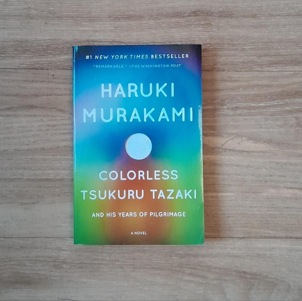 Colorless Tsukuru Tazaki by Haruki Murakami Paperback book